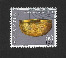 Schweiz Switzerland Helvetia 1973 ⊙ Mi 999 Sc B417 Zu B161 Yt 929 Golden Bowl. Pro Patria. - Used Stamps