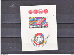 TCHECOSLOVAQUIE 1980 Espace, Interkosmos Yvert BF 47a ND, Michel Block 40 B NEUF** MNH Cote 50 Euros - Blocs-feuillets