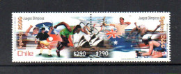 OLYMPICS - CHILE   -  2000 SYDNEY OLYMPICS SET OF 2 IN PAIR   MINT NEVER HINGED - Sommer 2000: Sydney