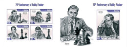 Maldives 2013, Chess, 4val In BF +BF IMPERFORATED - Maldive (1965-...)