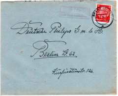 DR 1939, Landpost Stpl. ALSE über Brake (Oldenburg) Auf Brief M. 12 Pfg.  - Storia Postale