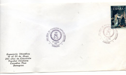 Carta Con Matasellos Commemorativo De Educacion Popular Cristiana De 1982 - Briefe U. Dokumente