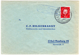 BRD 1960, Landpoststpl. 20b CROYA über Vorsfelde Auf Brief M. 20 Pf. U. VW Stpl. - Storia Postale