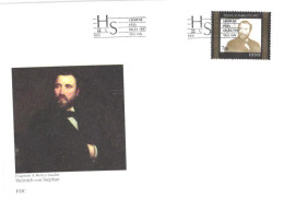 Estonia:FDC, Heinrich Von Stephan 100, 1997 - Estland