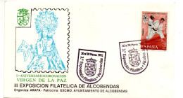 Carta Con Matasellos Commemorativo De  Exposicon Filatelica Alcobendas De 1992 - Brieven En Documenten