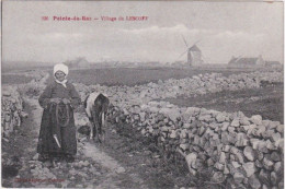 Cpa Pointe Du Raz – Village De LESCOFF (avec Le Moulin) - La Pointe Du Raz