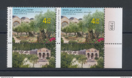 2011 Israele , Viaggi Nel Mondo Di Benedetto XVI° , Serie Singola 1 Val - Foglietti N. 63/65, Emis. Congiunta - MNH ** - Gezamelijke Uitgaven