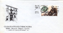 Carta Con Matasellos Commemorativo De  Dia Del Sello De 1990 - Brieven En Documenten