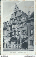 Bg340 Cartolina  Colmar Maison Des Tetes France 1935 - Andere & Zonder Classificatie