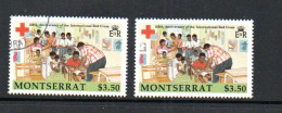 RED CROSS - MONTSERRAT - 1988 - 125TH ANNIVERSARY RED CROSS MINT NEVER HINGED & USED - Rotes Kreuz