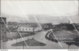 Au252 Cartolina Looking Up Grand Street From R.r.station Waterbury - Sonstige & Ohne Zuordnung