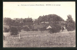 52 - BOURG - Environs De Longeau - BOURG Et Son Paysage - 1948 (peu Courante) - Other & Unclassified