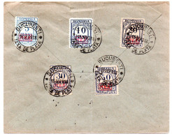 Dienstbrief 1918 M.V.i.R - Besetzungen 1914-18