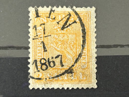 Norwegen Wappen Mi - Nr. 6 Gestempelt . - Used Stamps