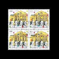 Bund / Germany: 'Weimar – Nationaltheater – Goethe – Schiller – Wieland – Herder, 1999', Mi. 2028; Yv. 1860; Sc. 2024 Oo - Used Stamps