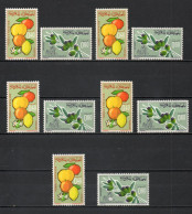 MAROC N°  509 + 510  CINQ EXEMPLAIRES   NEUFS SANS CHARNIERE  COTE 8.00€    AGRICULTURE - Maroc (1956-...)