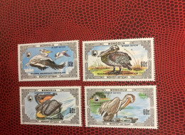 MONGOLIE 1986 4v Neuf MNH ** Mi 1811 / 1814 Pájaro Bird Pássaro Vogel Ucello Oiseau MONGOLIA - Pelikanen