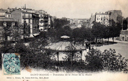 VAL DE MARNE-Saint-Mandé-Panorama De La Place De La Mairie - Ed LG - Saint Mande