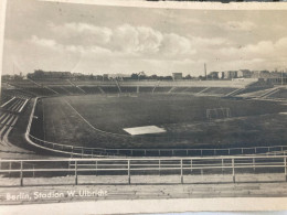 Berlin Stadion W. Ulbricht Stadio Berlino Stade Alemagne Stadium Postcard Estadio - Football