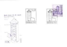 Estonia:FDC, Paide Castle, 1996 - Estland