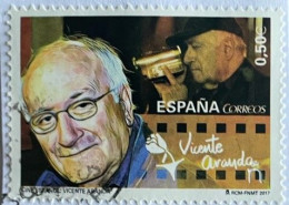 ESPAGNE SPANIEN SPAIN ESPAÑA 2017 CINEMA: VICENTE ARANDA USED ED 5152 YT 4877 MI 5172 SC 4208 SG 5157 - Used Stamps