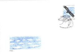 Estonia:FDC, Keep Estonian Sea, Eagle, 1995 - Estland