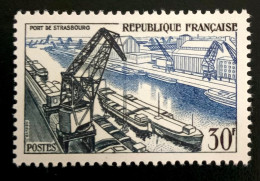 1956 FRANCE N 1080 PORT DE STRASBOURG - NEUF** - Neufs