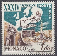 MONACO  793, Gestempelt, Ralley Monte Carlo, 1964 - Gebruikt