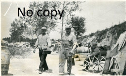 PHOTO FRANCAISE - ABRIS DU POSTE DE SECOURS A SAINT HILAIRE LE GRAND PRES DE SOUAIN - PERTHES MARNE GUERRE 1914 - 1918 - Guerre, Militaire