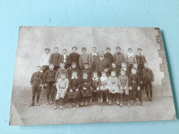 Carte-Photo De Classe. - Ecoles