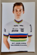 Halvorsen Kristoffer Champion Du Monde Joker Icopal - Cyclisme