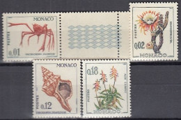 MONACO  773-776, Postfrisch **, Fauna Und Flora, 1964 - Nuovi