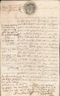DOKUMENT EIND 1600 - ZEKER OMGEVING NAZARETH & DE PINTE   6 BESCHREVEN BLADZIJDEN - Historische Dokumente