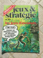 Science Et Vie Jeux & Stratégies N° 20 Sans Encart Jeu - Sciences