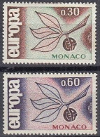 MONACO  810-811, Postfrisch **, Europa CEPT, 1965 - Ongebruikt