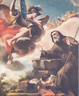 San Francesco Di Paola Con Angeli- Santino Anni Recenti Rif. S436 - Religion & Esotérisme