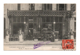 Carte-Photo Animée. Commerce . Taverne Lyonnaise - Altri & Non Classificati