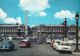 *CPM  - 75 - PARIS - Place De La Concorde - Nombreux Véhicules - Squares