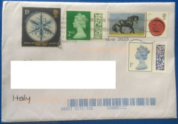 UNITED KINGDOM COVER TO ITALY - Cartas & Documentos