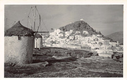 Greece - MILOS - Windmill - General View - REAL PHOTO - Publ. Unknown  - Grèce