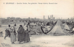 Greece - SALONICA - Vardar District - General View Of The Refugee Camp After The Great Fire - Publ. J. T. & Cie 8 - Grèce