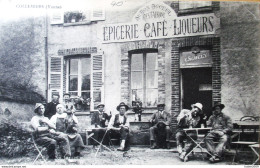 COLLEMIERS  - Restaurant Epicerie Café Liqueurs C. SCHELY - TOP Carte En Tbe - Otros & Sin Clasificación