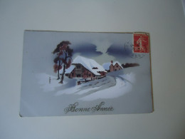 FRANCE  POSTCARDS  1918  BONNE ANNEE MORE  PURHASES 10% DISCOUNT - Other & Unclassified