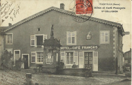 55  STAINVILLE   Hôtel  Et Café Français   Vve Collignon - Autres & Non Classés