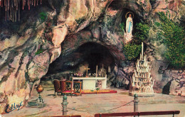 FRANCE - Lourdes - La Grotte Miraculeuse - Colorisé - Carte Postale Ancienne - Lourdes