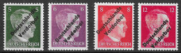 Allemagne/émission Locale Meissen Michel N° 31/34 Neufs ** MNH. TB - Mint