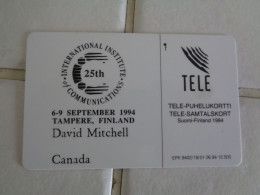 Finland Phonecard Tele D45 ( RARE Card ) - Finlandia