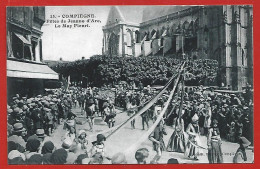 Compiègne (60) Fêtes De Jeanne D'Arc Le May Fleuri 2scans Carte Animée - Compiegne