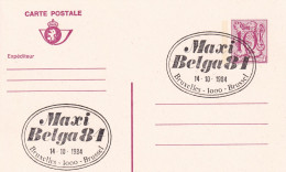 Lettres & Documents  Belgique België Belgium Bruxelles Brussel1984 - Storia Postale