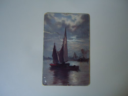 ARGENTINA POSTCARDS POSTCARDS  BOATS PAINTINGS       MORE  PURHASES 10% DISCOUNT - Argentinië